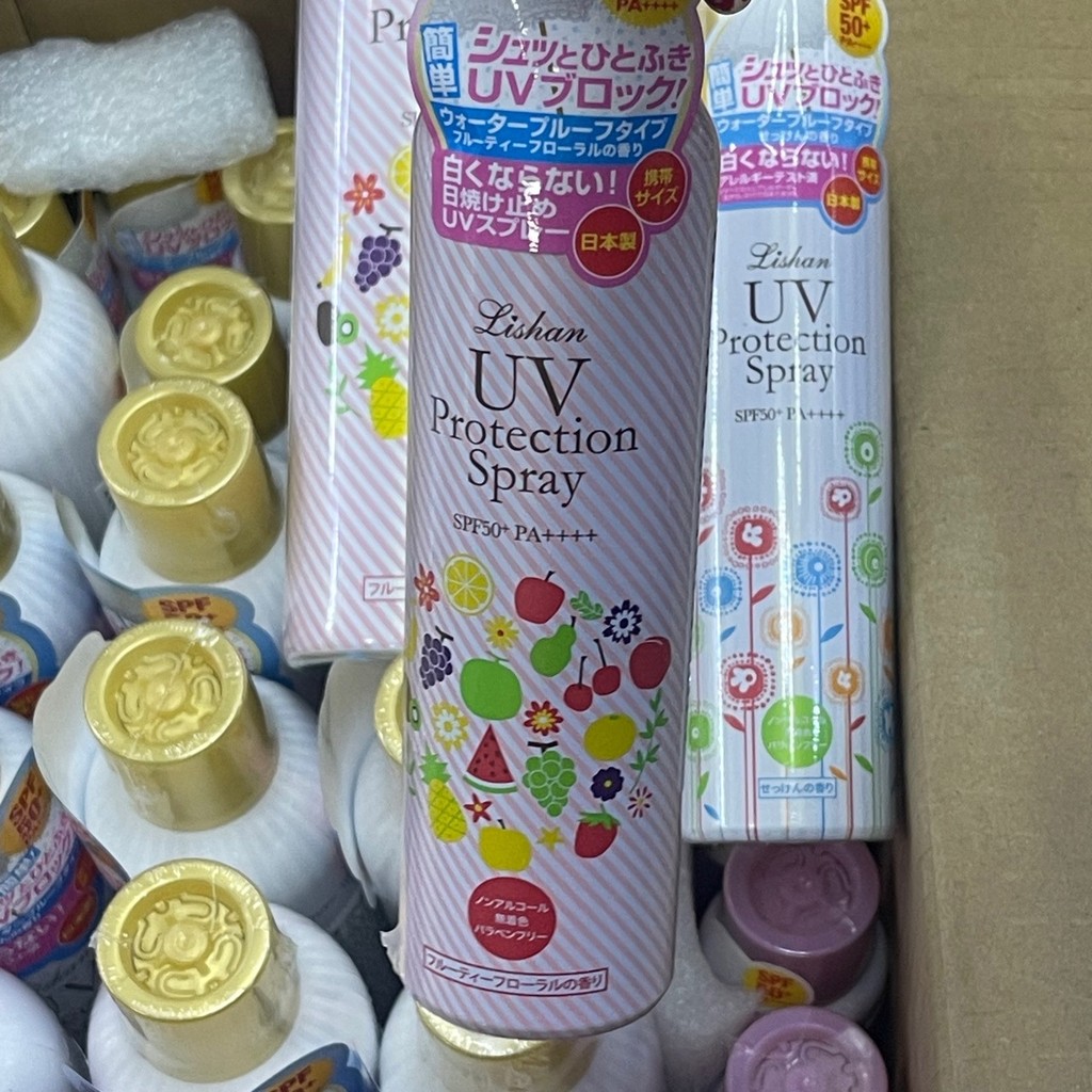 Lishan Lishan Sunscreen Spray Floral Fruity Type/Herbal Type/Light Fragrance Type SPF50+PA++++