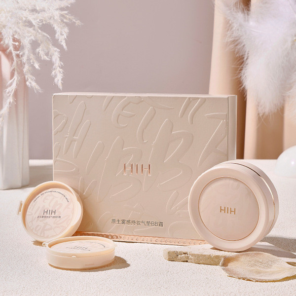 คุชชั่น แป้งพัฟ HIH Original Mist Feel Long-Lasting Makeup Cushion BB Cream คอนซีลเลอร์ธรรมชาติ Mois