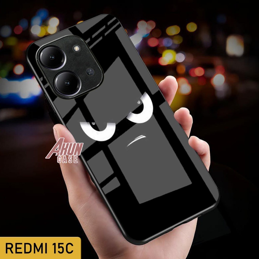HP Redmi 15C Glass Softcase - เคสโทรศัพท์ Redmi 15C - เคสโทรศัพท์ล่าสุด - Redmi 15C Softcase - S160