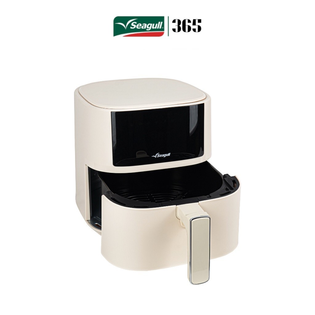 Seagull หม้อทอดกรอบไร้น้ำมัน ดิจิตอล 3.8 ลิตร (ครีม) Digital Air Fryer 3.8 L (Cream)