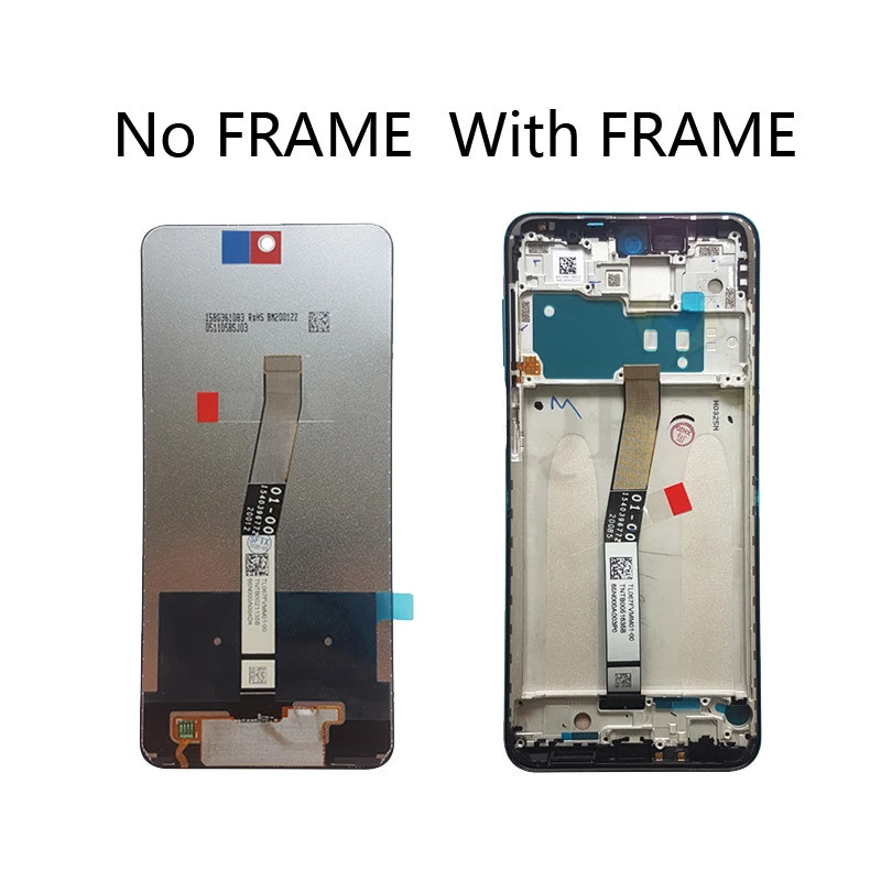 จอแสดงผลสําหรับ Xiaomi Redmi หมายเหตุ 9S LCD 10 หน้าจอสัมผัสสําหรับ Redmi หมายเหตุ 9S 9 Pro/Max M200