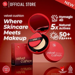 [NEW PRODUCT] Viva Velvet Cushion, Hybrid Makeup & Skincare, Mengandung Hymagic-4D, 5x Natural Actives, dan SPF 50+ PA++++ (tersedia 4 shades)