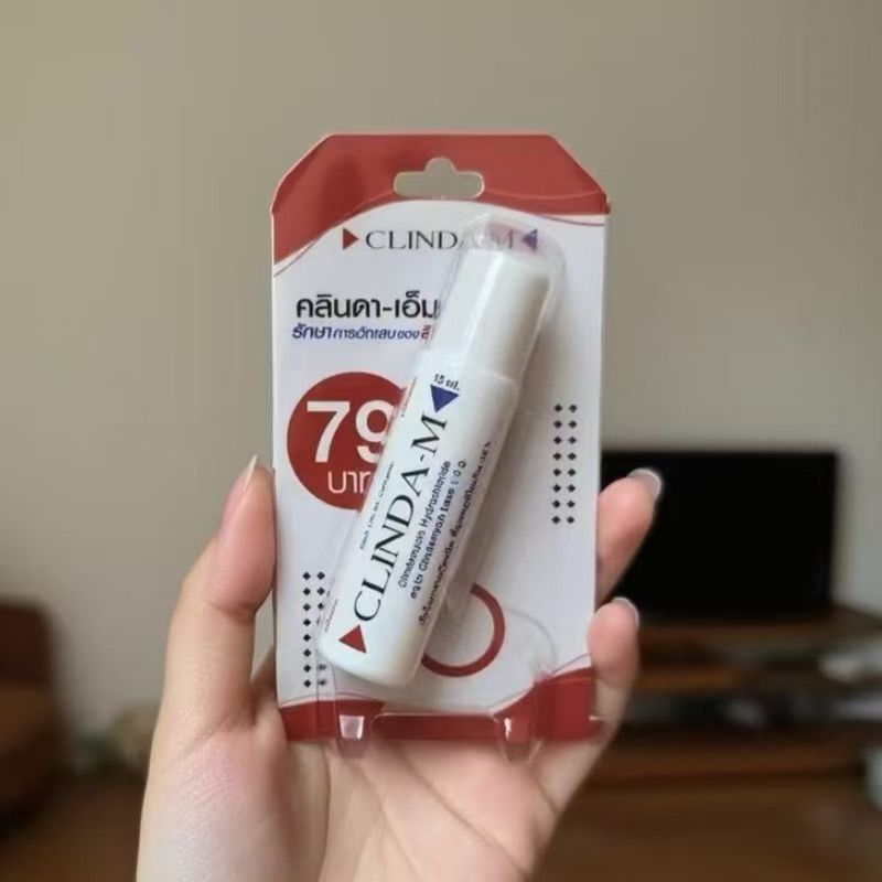 ประเทศไทย CLINDA-M CLINDA-M Acne Removal CLINDA Acne Water Light Face Acne Acne Acne Potion Essence 