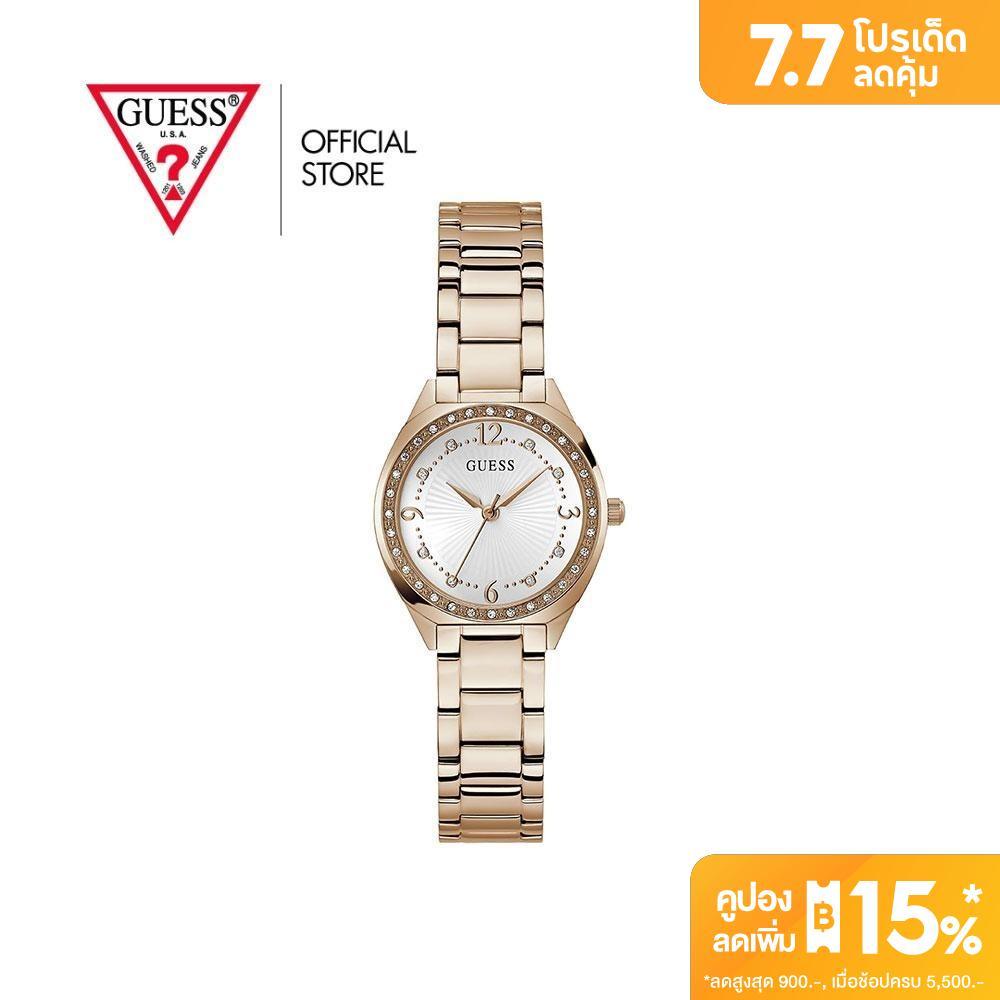 GUESS นาฬิกาข้อมือ รุ่น CHARLOTTE GW0767L3 สีโรสโกลด์