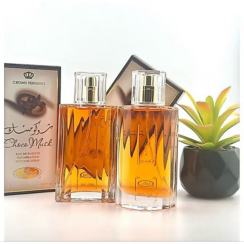 น้ำหอมอาหรับ Choco musk by al rehab ขนาด50ml น้ำหอมอาหรับกลิ่นช็อกโกเเลตยอดนิยม กลิ่น unisex