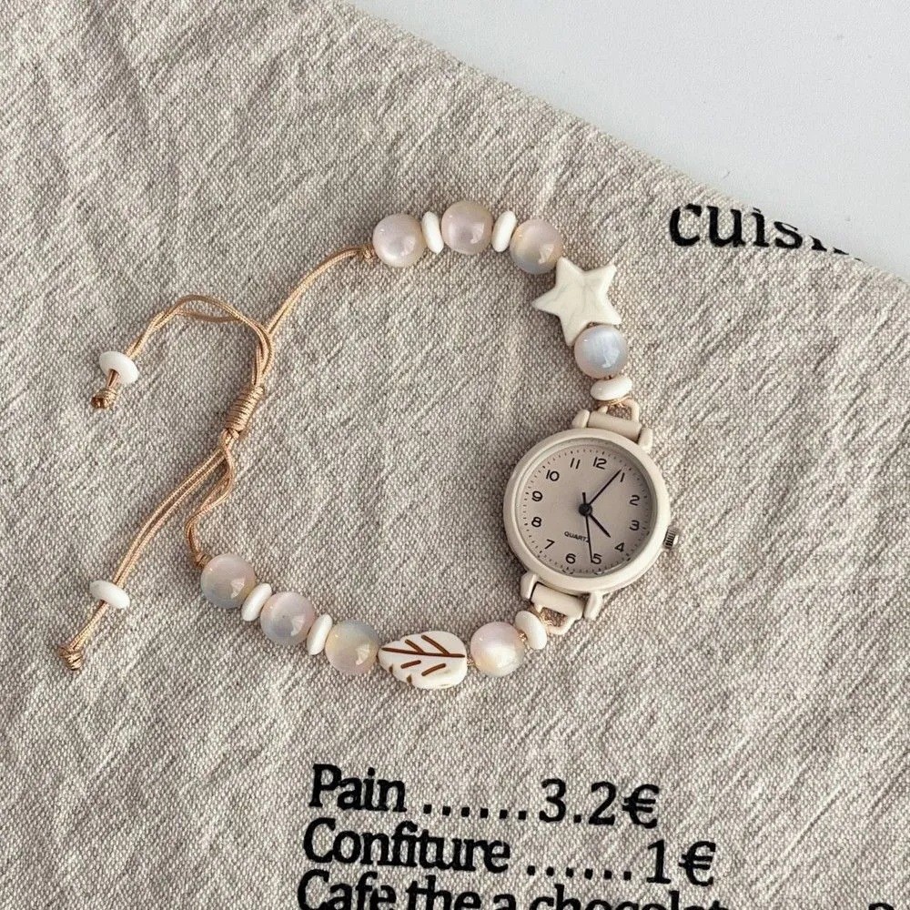 Artistic Sense Watch Chain Style ins Style High-value Student Niche diy Simple Waterproof Literary F