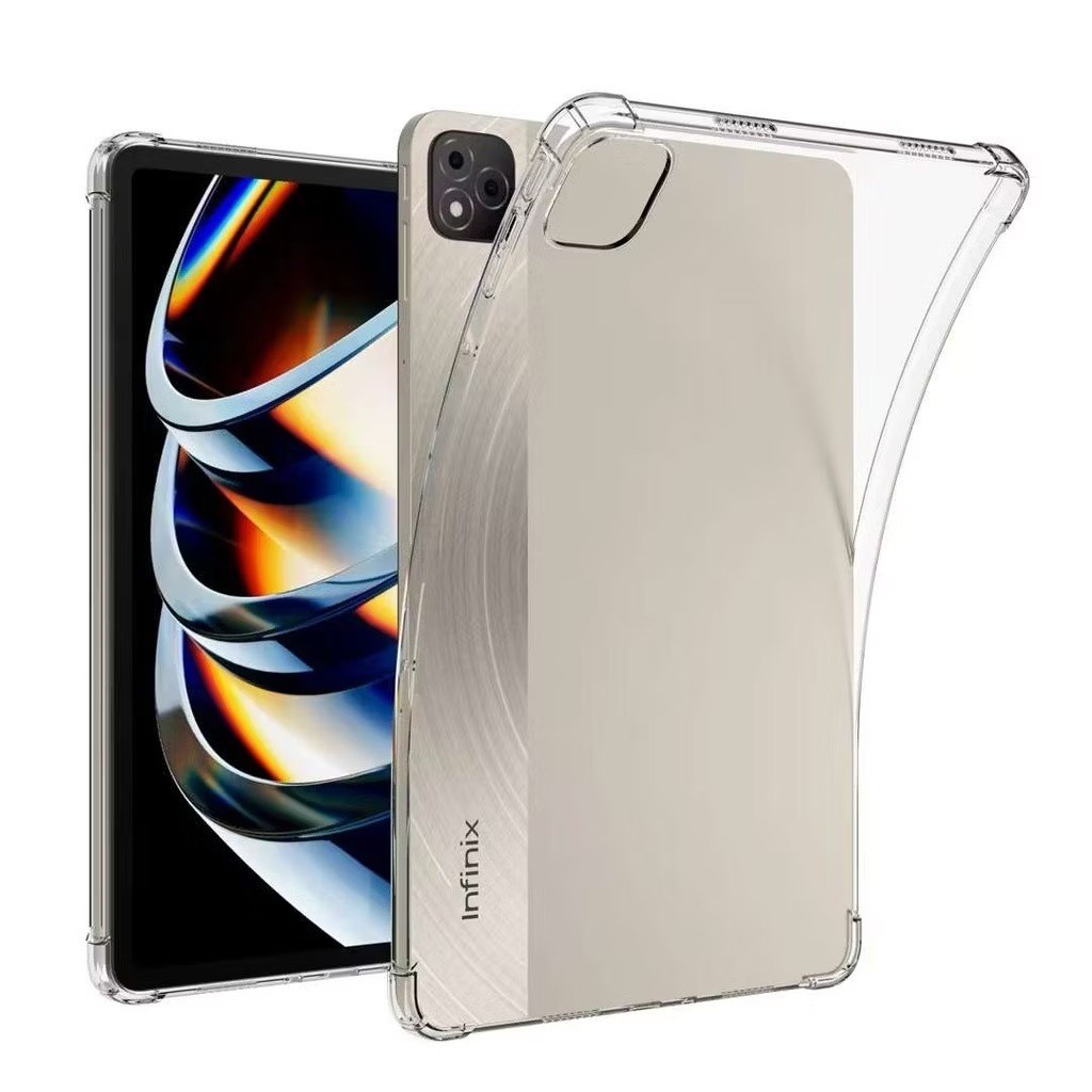 สําหรับ Infinix XPAD 30E 20 11 นิ้ว Xpad 20Pro 12.0 โปร่งใส Soft TPU Drop Resistance เคสกันกระแทก