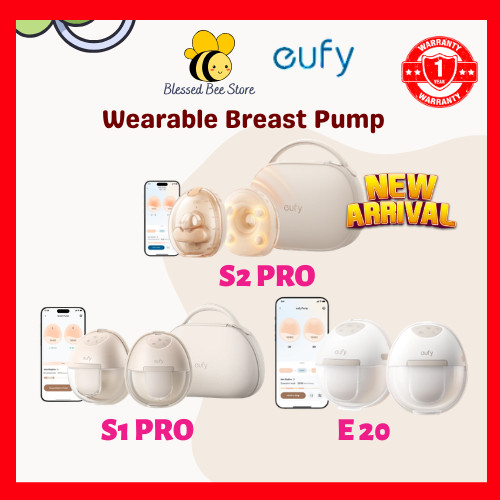 EUFY เครื่องปั๊มนมแบบสวมใส่ S2 Pro / S1 Pro / E 20