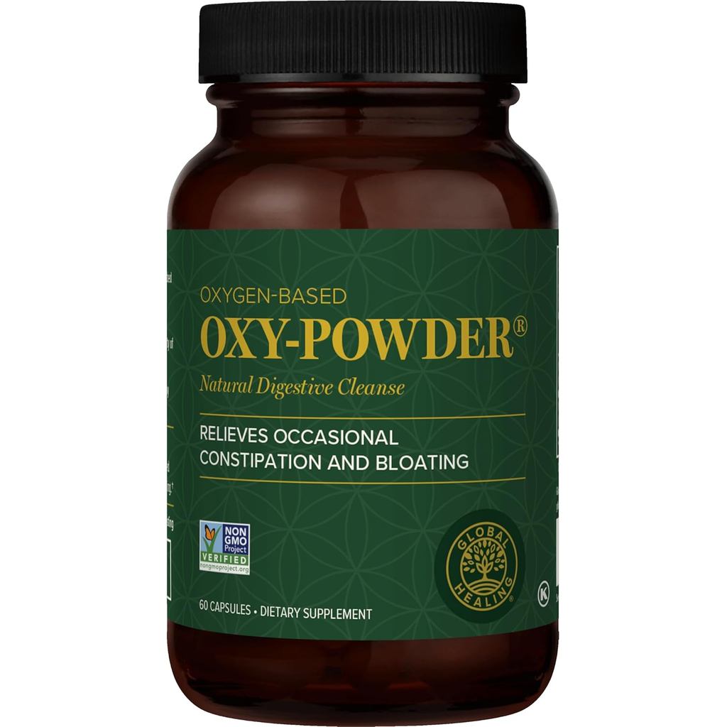 ใหม่ GlobalHealingOxy-PowderColonCleanse,ConstipationReliefforWomen&Men,OxideColonCleanser&forWeight
