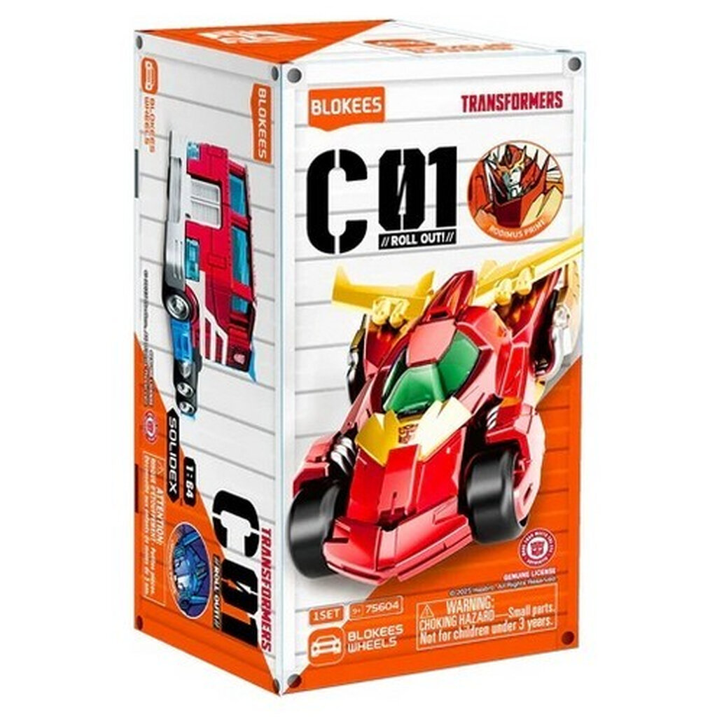 Blokees (สุ่ม 1 / จาก 16 แบบ) Transformers Wheels 75604 C01 Roll Out 810181532067 (Figure)
