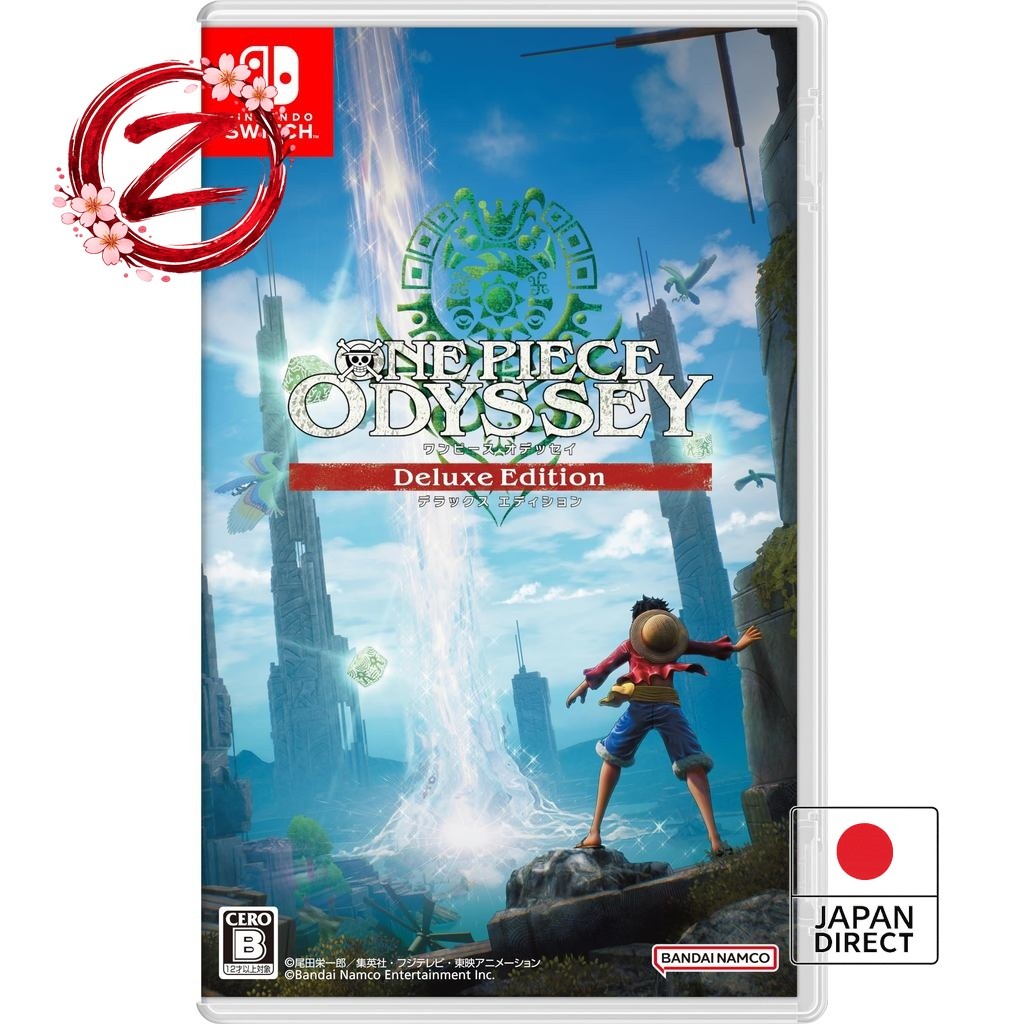 Nintendo Switch Video Game One Piece Odyssey Deluxe Edition HAC-P-A9S5A Japanese Version