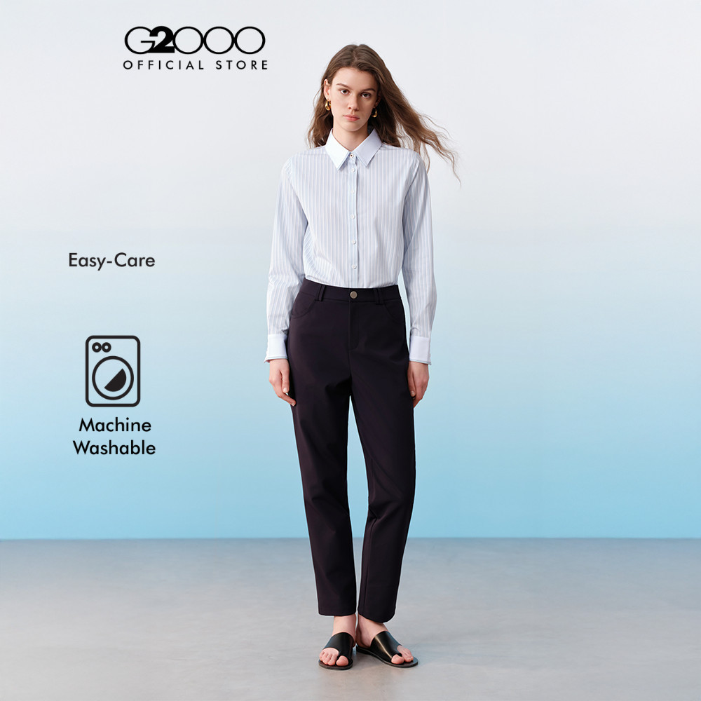 G2000 เสื้อเชิ้ตแบบทางการแขนยาวสำหรับผู้หญิง ทรง Slim รุ่น 61221023