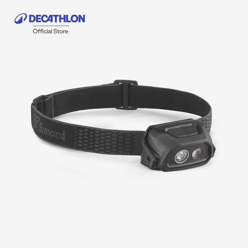 Decathlon Rechargeable Headlamp Hl500 Usb V3 ไฟฉาย คาดศีรษะ แบบชาร์จได้ ความสว่าง 300 ลูเมน รุ่น Hl500 Usb V3 - Black
