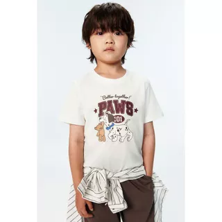 H&M(เอชแอนด์เอ็ม) เสื้อยืดผ้าฝ้ายลายพิมพ์ เด็กชาย 1350437_1