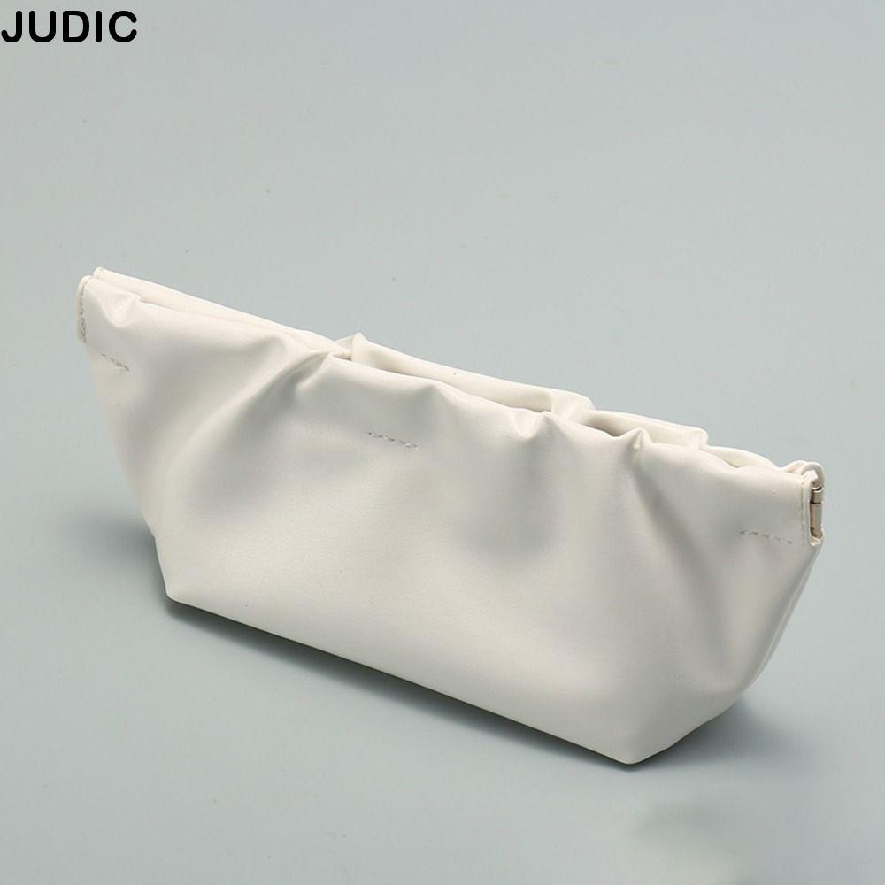 JUDIC Sun Glasses , PU Leather Soft Lining Cosmetic Bag, Fashion Portable Automatic Closed Waterproo