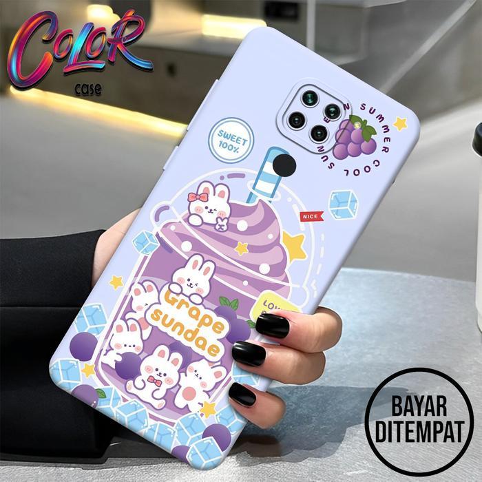 เคสที่รองรับสําหรับ Redmi Note 9 Softcase Redmi Note 9 - Soft Case Handphone - Kesing - Silicone - M