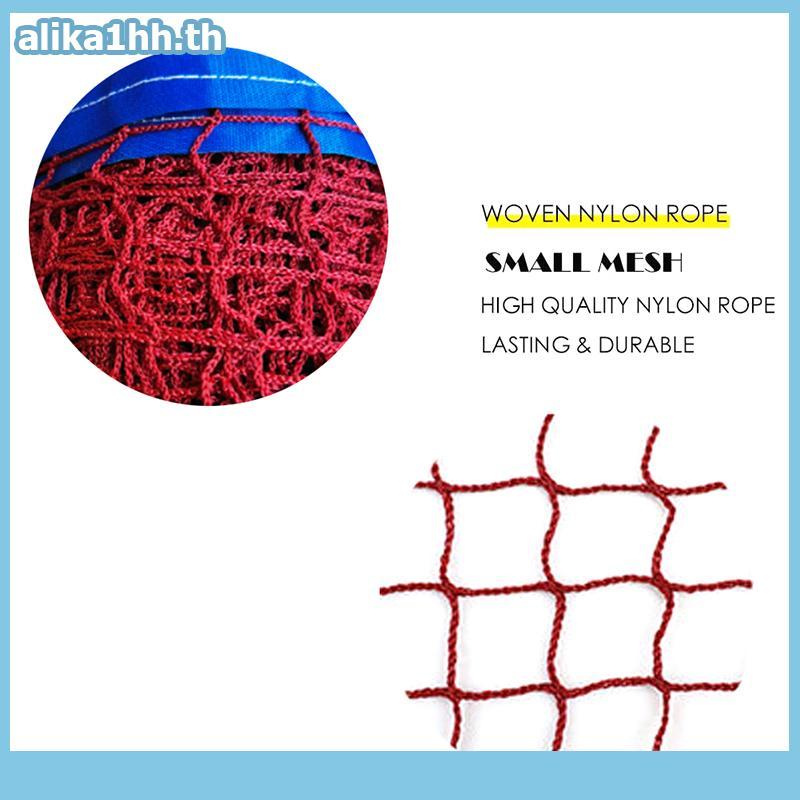 ALIKA 3.1/4.01/5.1/6.1m Professional Sport Training Standard Badminton Net Volleyball Net Easy Setup