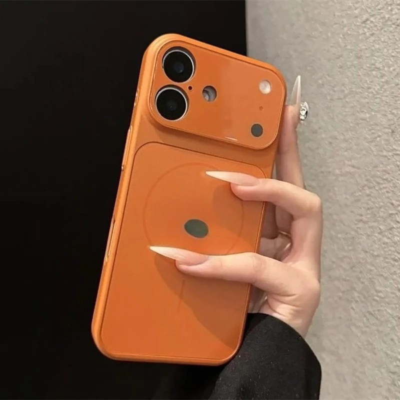 เคสแม่เหล็ก PC Frosted สำหรับ iPhone 17 16 15 14 13 12 11 Pro Max Plus thumbnail 4