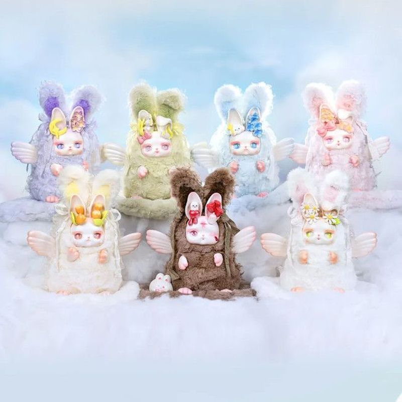 สินค้าใหม่/ของแท้พร้อมสต็อก CQTOYS Loloan คําสารภาพดอกไม้ชุดตุ๊กตาน่ารักหวานของขวัญอินเทรนด์เล่นกล่อ