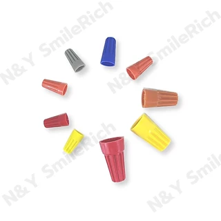 (NU1) วายนัทจับสายไฟแบบบรรจุกล่อง Wire Nut (แบ่งขาย) P1/P2/P3/P4/P6 งานไฟฟ้า