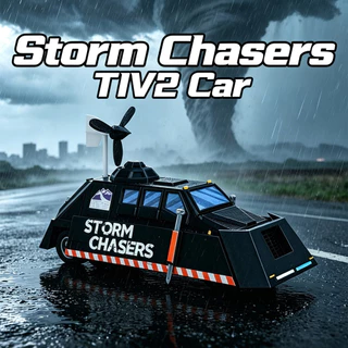 Storm Chasers TIV2 Delta Force เกมรถรุ่น DIY 3D การพิมพ์ของเล่นสําหรับเกมแฟนของขวัญ