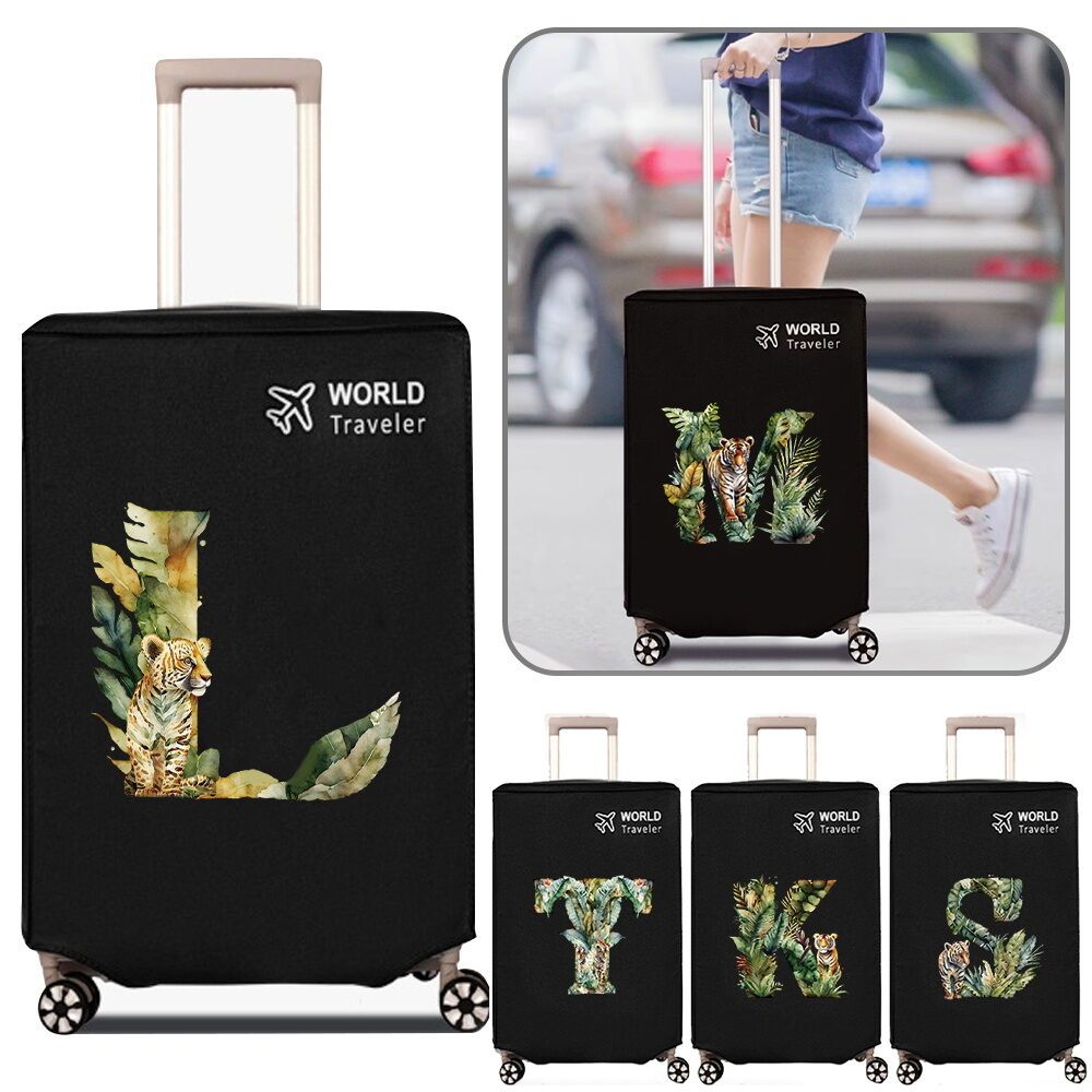 Non-woven Luggage Cover 20-24 Inch Lightweight Fold Away Water Resistant Airport Baggage Protector j