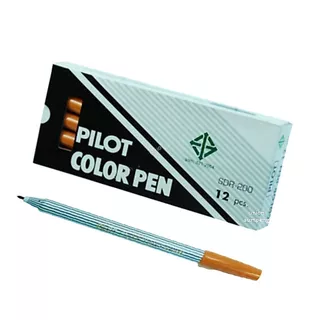 (USP)💯แท้ขายส่ง💯[ยกกล่อง12ด้าม] PILOT ปากกาเมจิก ปากกาสีน้ำ เมจิแท่งลาย ไพล็อต SDR-200 ปากกาเมจิก เมจิก ปากกาสี (12ด้าม)