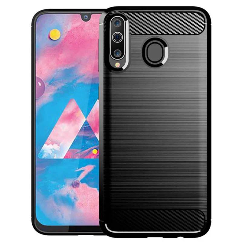 CASE SAMSUNG M20 / M30 / M30S / M21 / M31 / M21S / M31S Case Rugged Carbon Armor Anti Shock