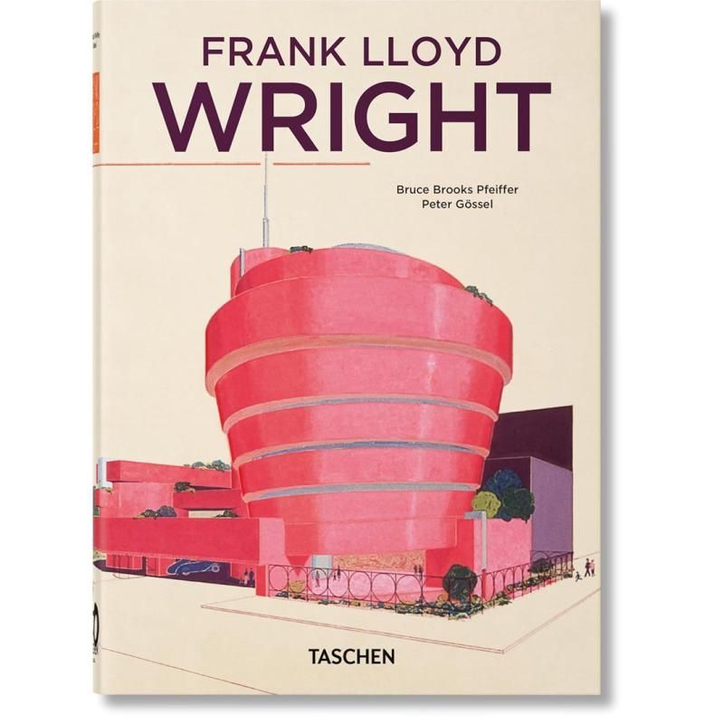 Frank Lloyd Wright 40Th Ed นําเข้า Art Frank Lloyd Wright Taschen หนังสือ