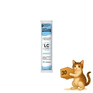 [Flash Sale] (ยกกล่อง 30ซอง) VFcore VF + core ขนมเลีย อาหารเสริม แมวเลีย หมาเลีย วิตามินเสริมขนมเลีย