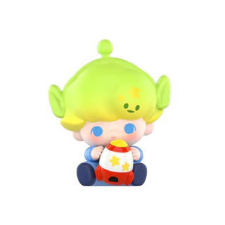 POPMART DIMOO WORLD x PIXAR Joint Series ตุ๊กตาน่ารัก Mystery Box ของขวัญตกแต่ง
