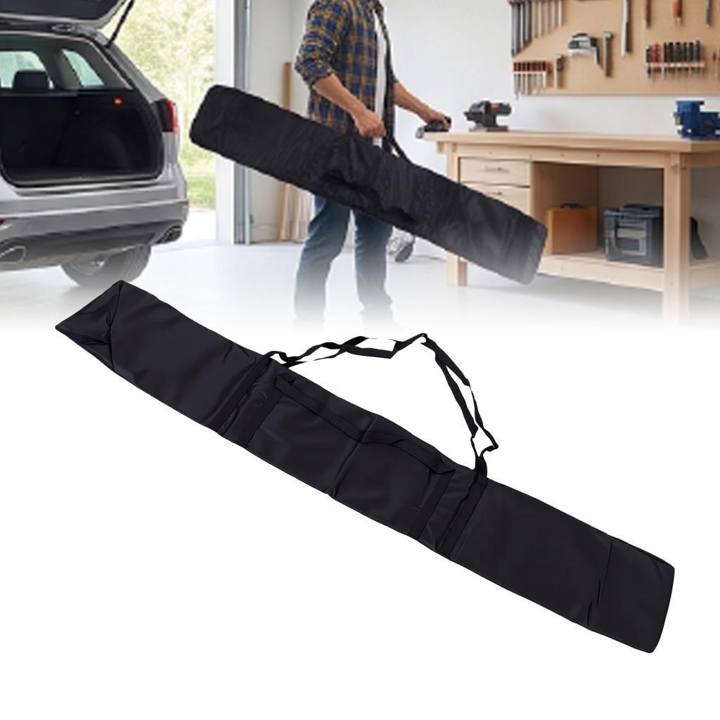 POENVFPO Track Saw Guide Rail Bag 600D Oxford Case สําหรับ 150 ซม.รางสีดํา