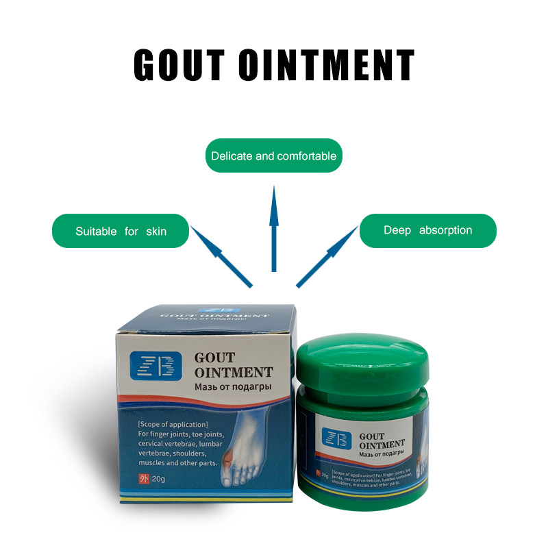 20g สมุนไพรจีน Gout Ointment สมุนไพร Medically Treat Gout Cause คอเอวไหล่ขา Joint Bone Sore Care ครี