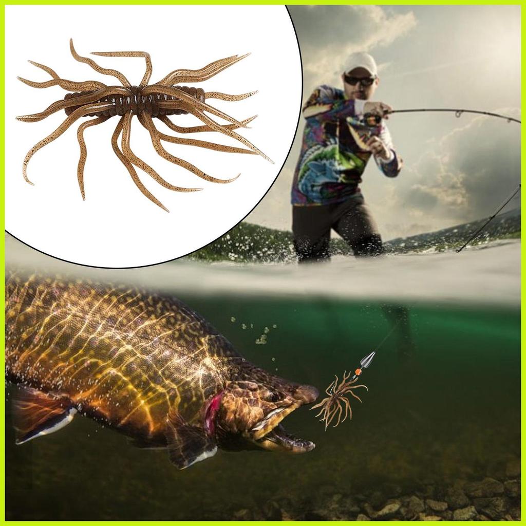 Sea Urchin Bass เหยื่อกลางแจ้ง Angling Tackle Swimbait จําลอง Sea Urchin เหยื่อสําหรับเบสปลาเทราท์ C