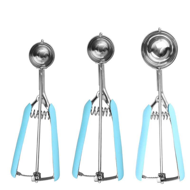 304Stainless steel spoon, ice cream scoop, ice cream ball scooper Fruit spoon, ice cream spoon, dess