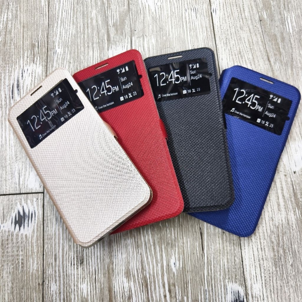 Window Flip Bag Case Casing for RENO 3 PRO, 6, 6Z, 6 PRO, 8, 8 PRO, 10/10 PRO, 10 PRO+, 11 5G, 11F 5
