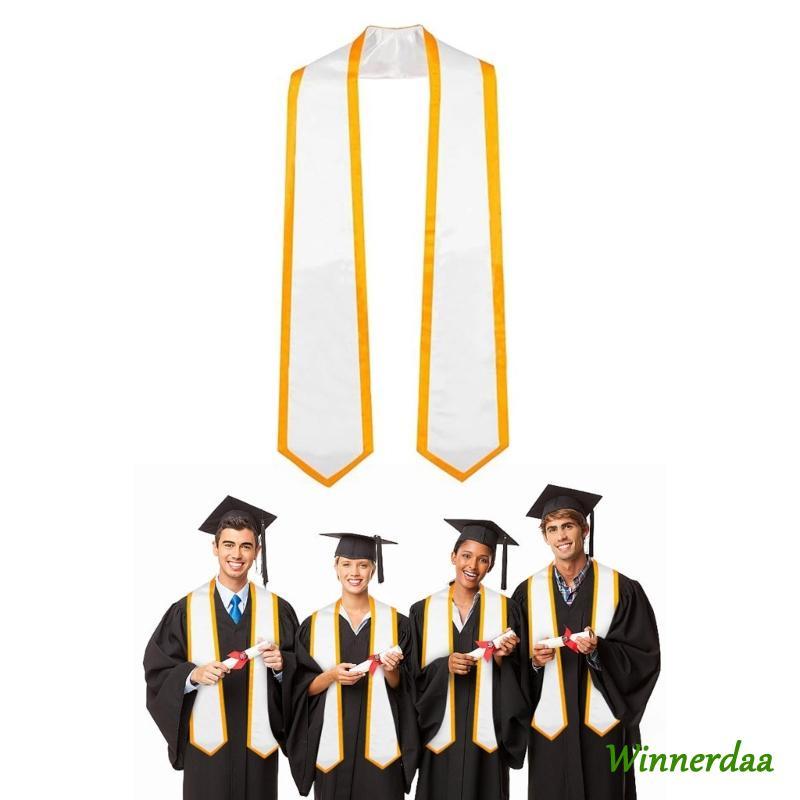 WIN Graduation Stole ความยาว 72 นิ้ว Graduation Sash Church พิธี Sash Stole