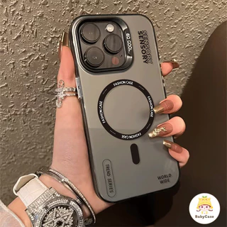 เคสโทรศัพท์แบบกันกระแทกขอบดำหรูหรา เหมาะสำหรับ IPhone 17 16 15 13 12 11 14 Pro Max XR X XS 7 8 15 14 Plus Air 17