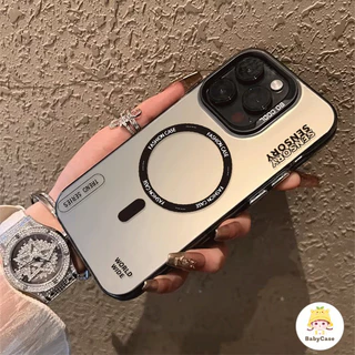 เคสโทรศัพท์แบบกันกระแทกขอบดำหรูหรา เหมาะสำหรับ IPhone 17 16 15 13 12 11 14 Pro Max XR X XS 7 8 15 14 Plus Air 17