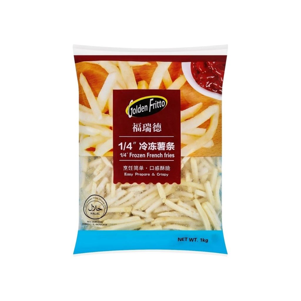 โกลเด้นฟริตโต มันฝรั่งเส้นเล็ก Golden Fritto Shoestring