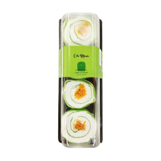 เค้กมาเนีย เครปโรลรสฝอยทอง Cake Mania Thread Egg Crepe Roll 75g.