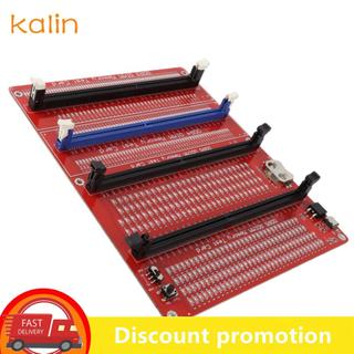 Kalin-th Kalin-th ASHATA RAMหน่วยความจำDiagnostic Analyzer Tester 4 In 1 เดสก์ท็อปDDR3 DDR4 DDR5 การ์ดProfessional RDIMM PCB