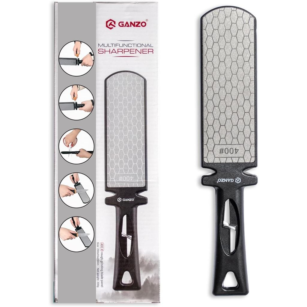 GANZO Firebird ProSharp เครื่องเหลาเซรามิกเหล็กทังสเตนเพชรมัลติฟังก์ชั่น-หินสองด้าน-สนามกลางแจ้ง Sha