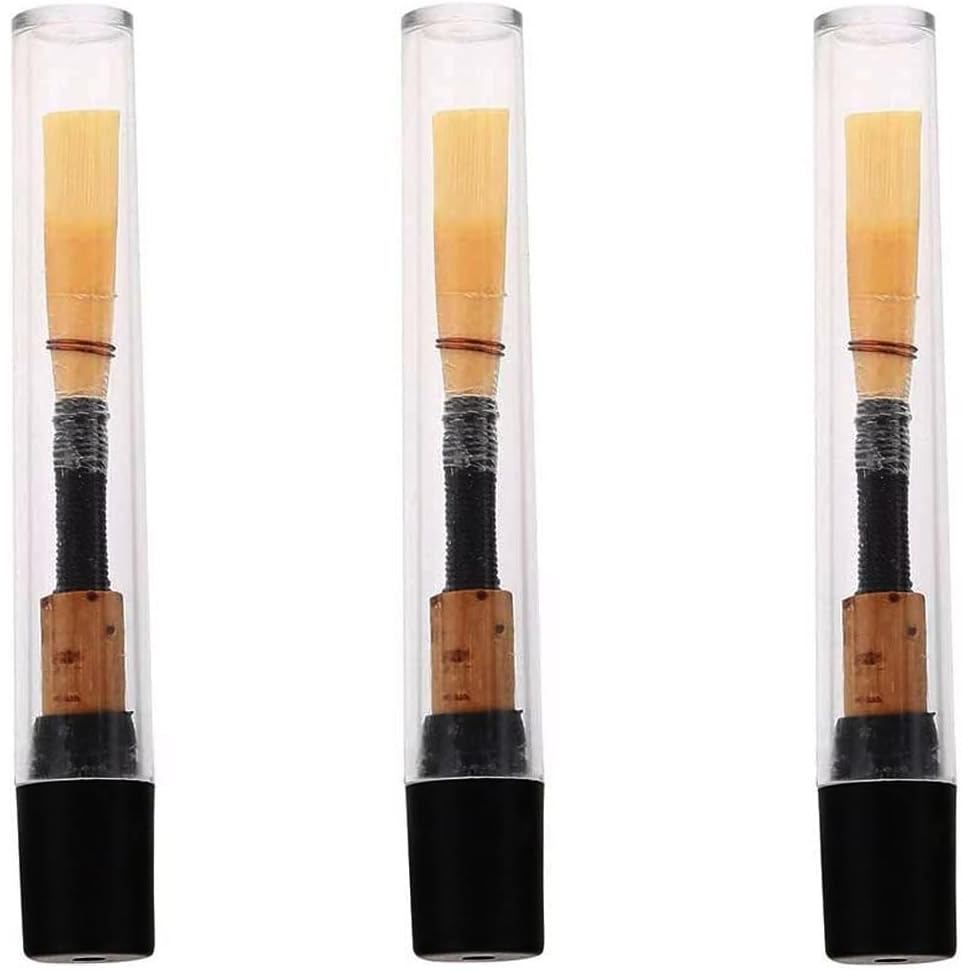 3 ชิ้น Oboe Reed Medium Soft Oboe Reeds Handmade Oboe Reed สําหรับผู้เริ่มต้นชิ้นส่วนเครื่องมือลมพร้
