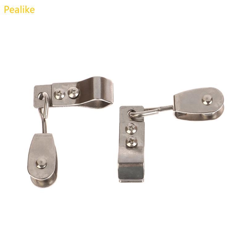 Pealike สแตนเลส Pulley Clamps Shade Sail แขวนฮาร์ดแวร์สนับสนุน Bracket Clamp สําหรับการติดตั้ง Shade
