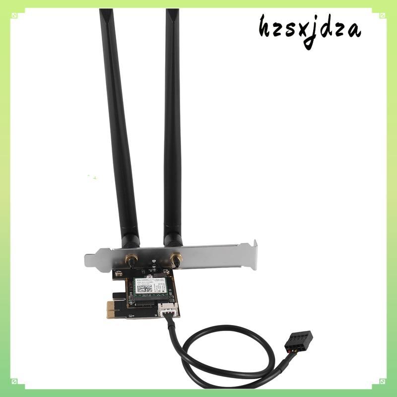 AC7260 7260NGW WiFi การ์ด 2.4G/5G 867Mbps 802.11AC อะแดปเตอร์ PCIE อะแดปเตอร์ 2X8DB เสาอากาศ hzsxjdz