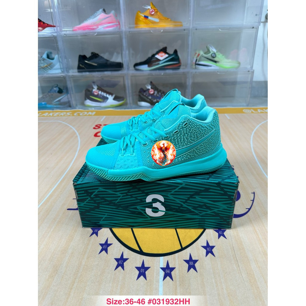 ระดับบริษัท Kyrie 3 Irving 3 Generation ผู้ชายผู้หญิงกีฬา Leisure Air Cushion รองเท้าบาสเก็ตบอล VKY1