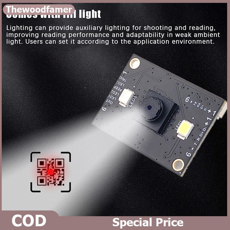 Thewoodfamer GM805 S/L Series UART USB Barcode Scanner Reader โมดูล 1D/2D QR Code Reader สําหรับ And