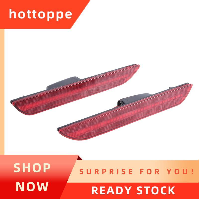 hottoppe1 คู่ FR3Z-15A101-A FR3Z-15A201-A ไฟท้ายด้านข้าง MARKER Light สีแดงพลาสติกรถอุปกรณ์เสริมสําห