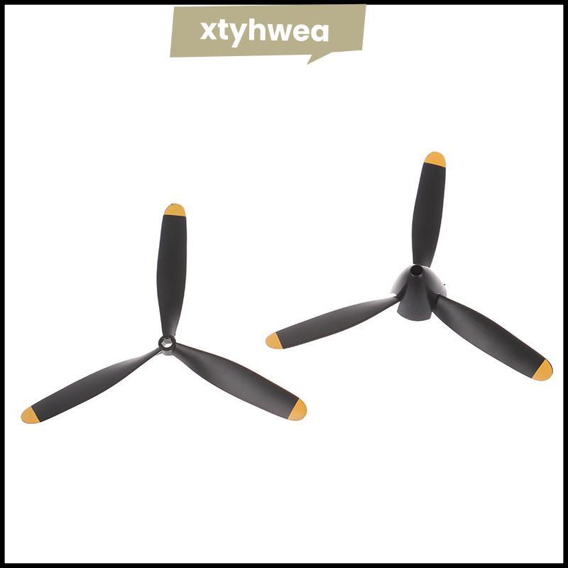 Xtyhweapz Volantex RC 3 des ใบพัดสําหรับ 761-5 P-51D 761-8 F4U 761-9 T28 761-11 BF109 761-12 Spitfir
